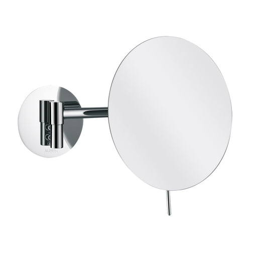 COSMO MINIMALIST Wandspiegel am Schwenkarm, 3-fach Vergrößerung, Rahmenlose Spiegelfläche mit elegantem Führungsstift