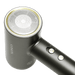 Vento Brushless Haartrockner in dunkelgrau-metallic, kraftvoller, leiser Hotelhaartrockner mit Ionen-Funktion für effizienten Einsatz.
